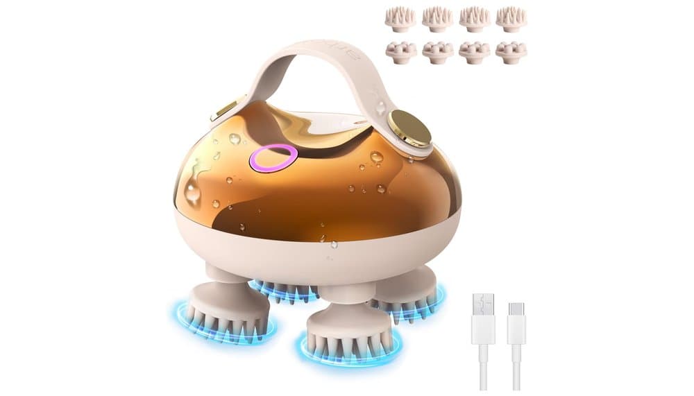 Test & Avis du Massager de Tête Électrique Arboleaf (Golden)