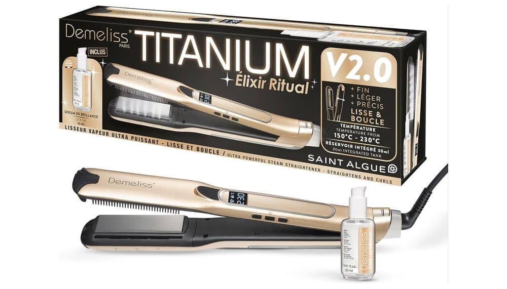 Demeliss Elixir Ritual V2.0 Steam Straightener Review