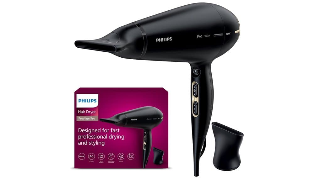 Test & Avis : Philips Prestige Pro HPS920-00 Sèche-cheveux