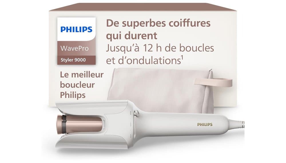 Test complet et avis du fer à boucler Philips WavePro 9000