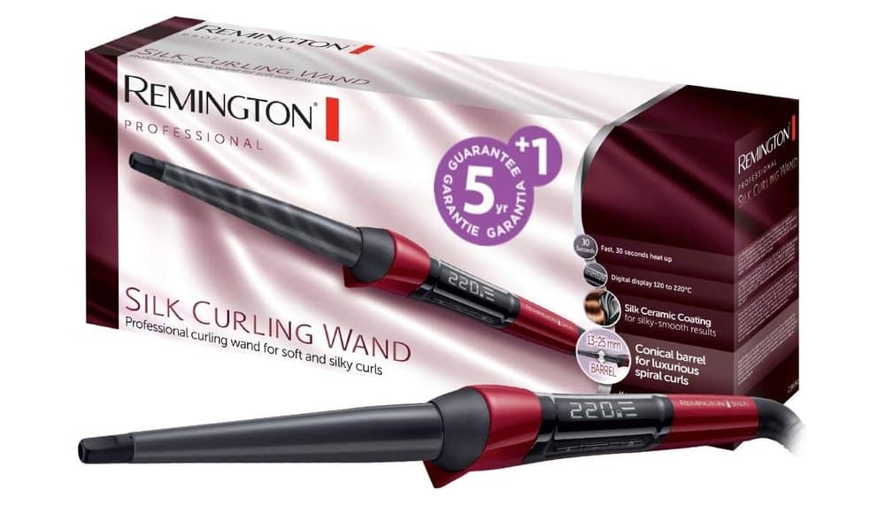 Test du fer à boucler Remington CI96W1 Silk