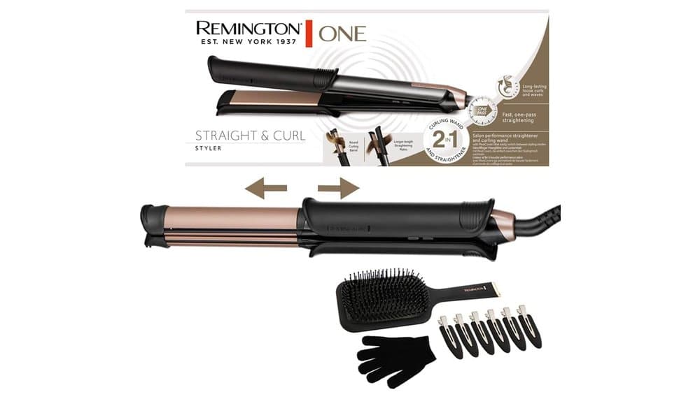 Test du fer Remington ONE Curl and Straight S6078