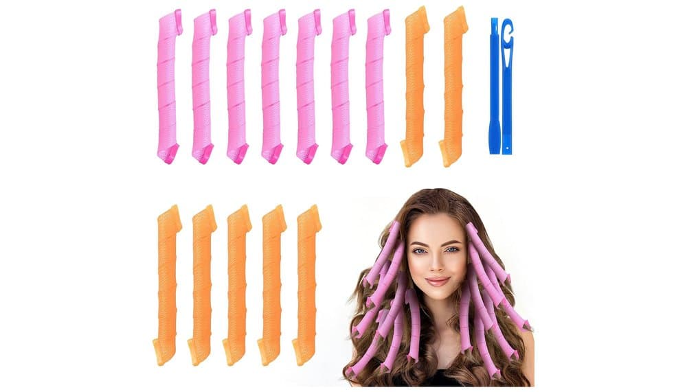URAQT Magic Hair Waves Curlers Test - Värmefria Hårspiraler